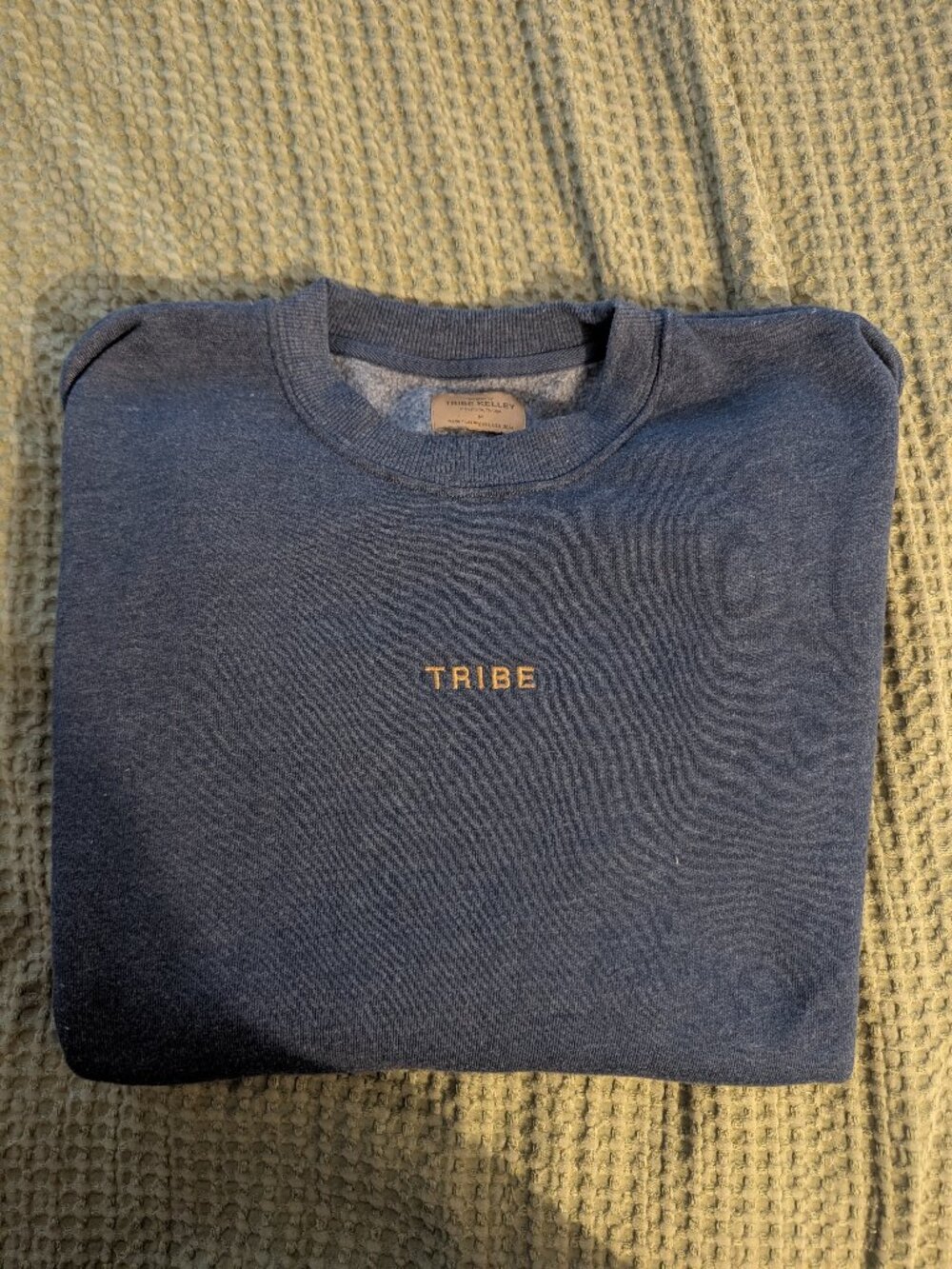Tribe Kelley Butter Crew - Coastal Countryside in Harbor Navy